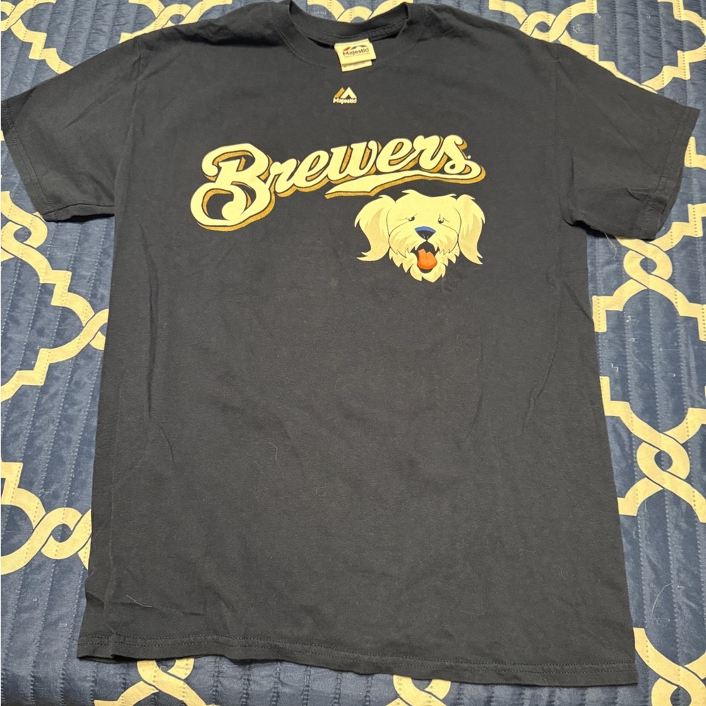 Majestic Brewers Graphic Tee